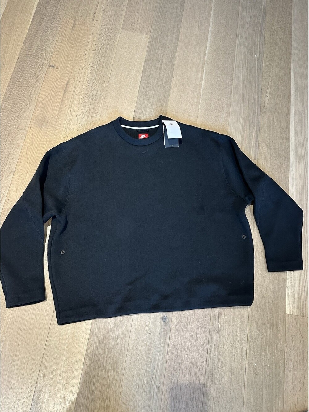Nike Loose Fit Crewneck Sweatshirt Mens XL Black